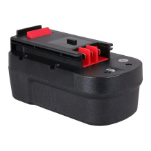 PATONA Replacement battery Black &amp; Decker 244760-00, A1718, A18, 18 V 3000 mAh Ni-MH Black