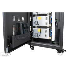 Alcasa PCT01-C60S portable device management cart / cabinet