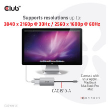 CLUB3D CAC-1510-A video cable adapter CLUB3D CAC-1510-A video cable adapter