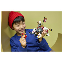 LEGO NINJAGO Zilvar auf seinem Drachentier Grimtak