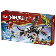 LEGO NINJAGO Zilvar auf seinem Drachentier Grimtak