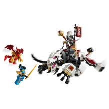 LEGO NINJAGO Zilvar auf seinem Drachentier Grimtak
