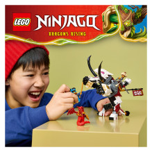 LEGO NINJAGO Zilvar auf seinem Drachentier Grimtak