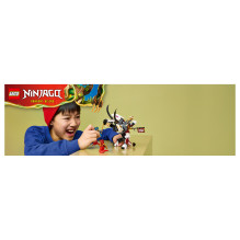 LEGO NINJAGO Zilvar auf seinem Drachentier Grimtak