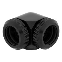 K Corsair CX-9052015-WW Black Adjustment Fluid Brass 1-4 Inch 90 Degrees