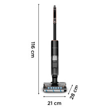 X-Clean 7 GZ5736E0 elektrinis dulkių siurblys be maišelio Black