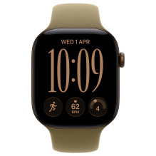 Apple Watch S12 Aluminium 42mm Dunkelbronze (Sportarmband oliv) M / L Apple Watch S12 Aluminium 42mm Dunkelbronze (Sportarmband oliv) M / L