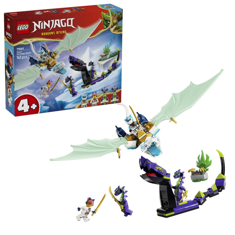 Bat Tla LEGO NINJAGO 71865 Zane s Ice Dragon Battle | Marsietis.lt