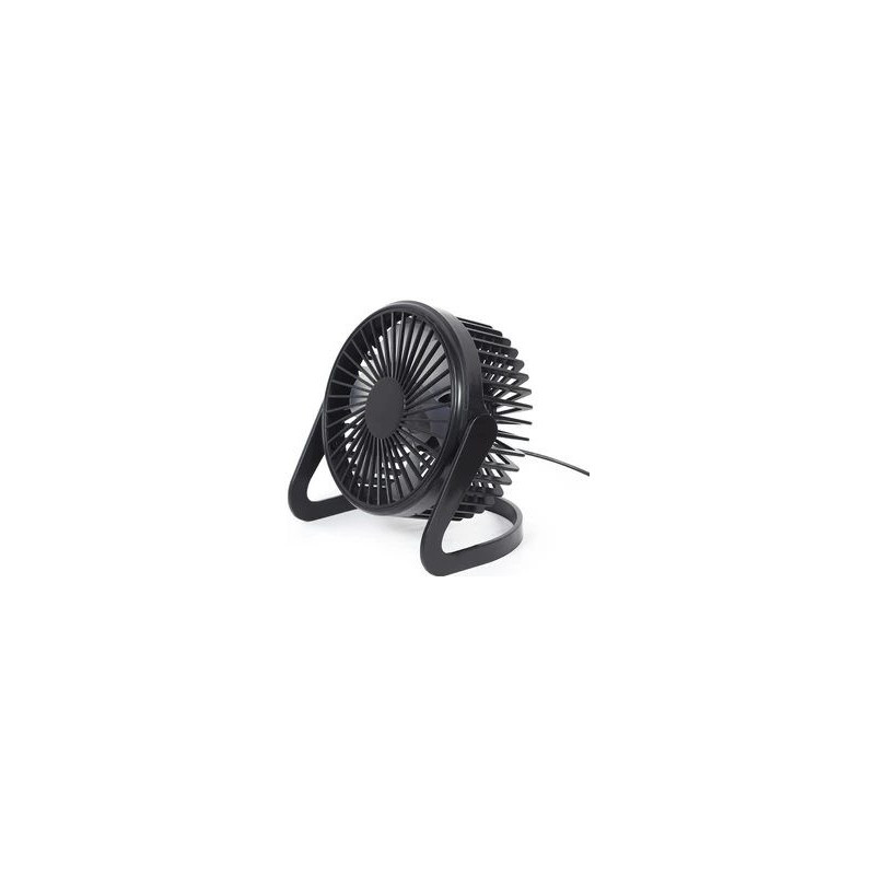 Galda ventilators Gembird USB Black