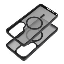 Dėklas, skirtas Xiaomi Redmi Note 17 Pro 5G Forcell F-Protect Smoke Hybrid Premium Lite, suderinamas su MagSafe, juodas