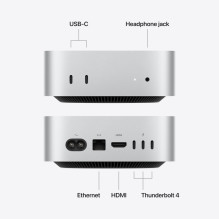 Kompiuteris Apple Mac mini 2026 M6 / 16 / 1TB 12C CPU 12C GPU 10GB BTO