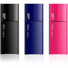 USB atmintinė Silicon Power Blaze B05, 128 GB (SP128GBUF3B05V1K)