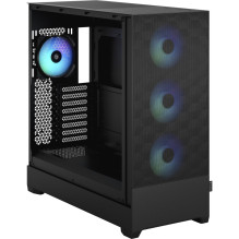 Fractal Design Pop XL Air RGB Black TG Clear Tint / Veľká veža / Priehľadná / Čierna