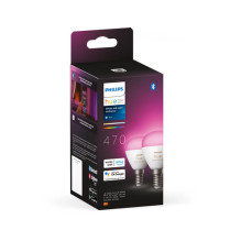 Philips Hue White &amp; Color Ambiance E14 Chandelier Bulb • 4-Pack