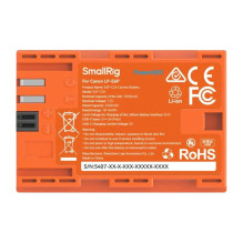 Fotoaparato akumuliatorius - SMALLRIG E6P-C26 5407 Oranžinė