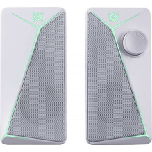 DEFENDER PC SPEAKERS J5 2.0 6W LED USB WHITE 65205 DEFENDER PC SPEAKERS J5 2.0 6W LED USB WHITE 65205