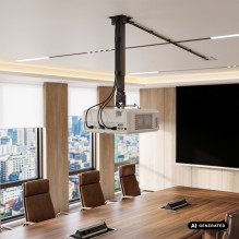 Maclean Universal Projector Mount / Hanger, Black, up to 20 kg, MC-206 B