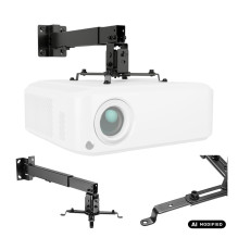 Maclean Universal Projector Mount / Hanger, Black, up to 20 kg, MC-206 B