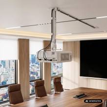 Maclean Universal Projector Mount / Hanger, White, up to 20 kg, MC-206 W Maclean Universal Projector Mount / Hanger, White, up to 20 kg, MC-206 W