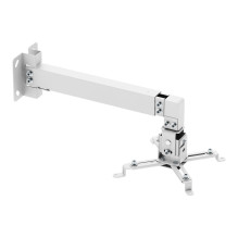 Maclean Wall-Mounted Projector Bracket / Hanger, White, up to 20 kg, MC-205 W