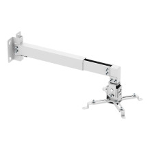 Maclean Wall-Mounted Projector Bracket / Hanger, White, up to 20 kg, MC-205 W