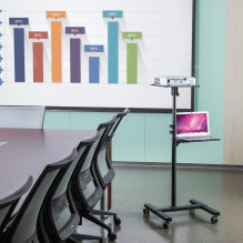 Maclean Adjustable Steel Mobile Projector / Laptop Stand, max. 10 kg, MC-207 Maclean Adjustable Steel Mobile Projector / Laptop Stand, max. 10 kg, MC-207