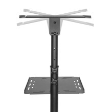 Maclean Adjustable Steel Mobile Projector / Laptop Stand, max. 10 kg, MC-207 Maclean Adjustable Steel Mobile Projector / Laptop Stand, max. 10 kg, MC-207