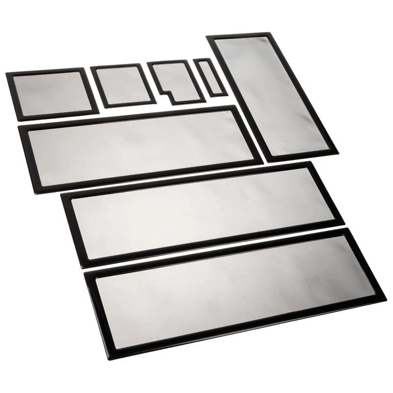 Demciflex putekļu filtrs komplektā Lian Li O11 Dynamic XL - melns / melns