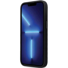 Karl Lagerfeld „KLHCP13LSMHCNPK“ silikoninis C metalinis segtukas „iPhone 13 Pro“ / „13“ juodas