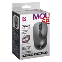 DEFENDER WIRELESS MOUSE WAVE SILVER 52993