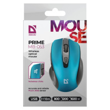 DEFENDER WIRELESS MOUSE PRIME TURQUOISE 52054