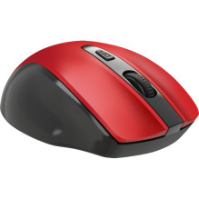 DEFENDER WIRELESS MOUSE PRIME RED 52052 DEFENDER WIRELESS MOUSE PRIME RED 52052