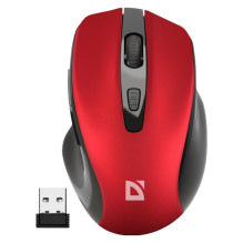 DEFENDER WIRELESS MOUSE PRIME RED 52052 DEFENDER WIRELESS MOUSE PRIME RED 52052