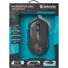 Defender GM-090L mouse Right-hand USB Type-A Optical 3200 DPI Defender GM-090L mouse Right-hand USB Type-A Optical 3200 DPI