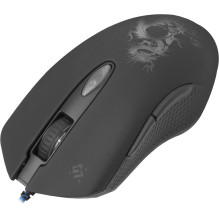 Computer Mouse - Defender GM-090L Right-Handed Optical 3200 DPI USB Type-A with Mouse Pad Computer Mouse - Defender GM-090L Right-Handed Optical 3200 DPI USB Type-A with Mouse Pad