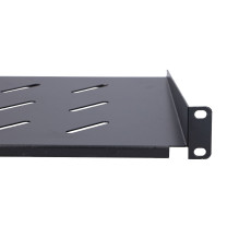 Extralink 1U 250mm Juoda lentyna, 19 colių, skirta prie sienos tvirtinamoms spintelėms Extralink 1U 250mm Juoda lentyna, 19 colių, skirta prie sienos tvirtinamoms spintelėms