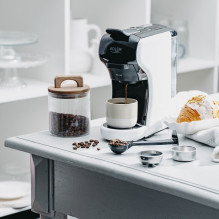 ADLER AD 4386 Multi-Capsule Espresso Machine 19 Bar , 9 Capsule Types , Adjustable Water Volume ADLER AD 4386 Multi-Capsule Espresso Machine 19 Bar , 9 Capsule Types , Adjustable Water Volume