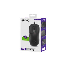 FURY Tanto T4 gaming mouse 12000 dpi RGB wired black FURY Tanto T4 gaming mouse 12000 dpi RGB wired black