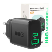 USB Įkroviklis - Green Cell...