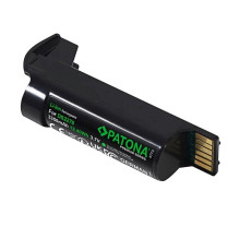Brūkšninių kodų skaitytuvo baterija - PATONA BT-000317-01, 3,7 V, 3 350 mAh, juoda