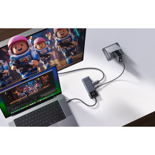 USB-C Šakotuvas - UGREEN CM889 6-in-1 4K 60Hz USB-C Šakotuvas USB-C Šakotuvas - UGREEN CM889 6-in-1 4K 60Hz USB-C Šakotuvas