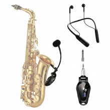 Belaidis muzikos instrumento mikrofonas - Kimafun KM-U307-2 Belaidė pučiamųjų instrumentų mikrofonų sistema, 4 kanalų, į Belaidis muzikos instrumento mikrofonas - Kimafun KM-U307-2 Belaidė pučiamųjų instrumentų mikrofonų sistema, 4 kanalų, į