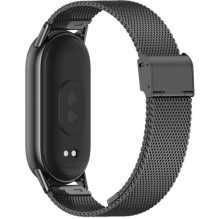 Laikrodžio dirželis - Tech-Protect MilaneseBand Xiaomi Smart Band 8 Juodas Laikrodžio dirželis - Tech-Protect MilaneseBand Xiaomi Smart Band 8 Juodas