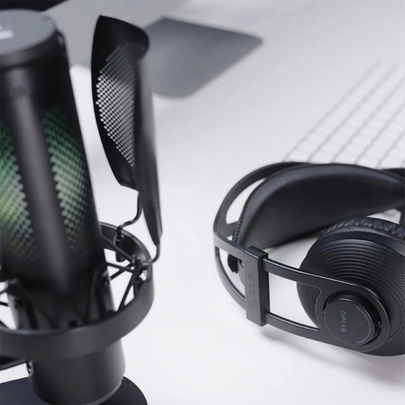 BOYA K Vibrant Lighting Condenser USB Microphone