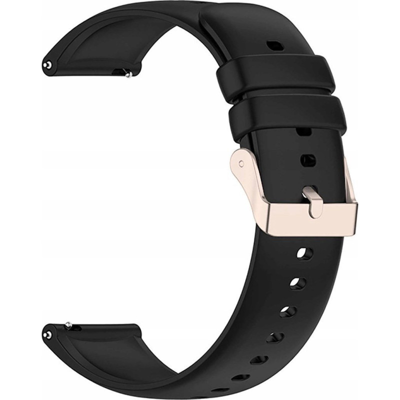 Silicone strap for Xiaomi Mi Watch / Amazfit GTR 47mm - black