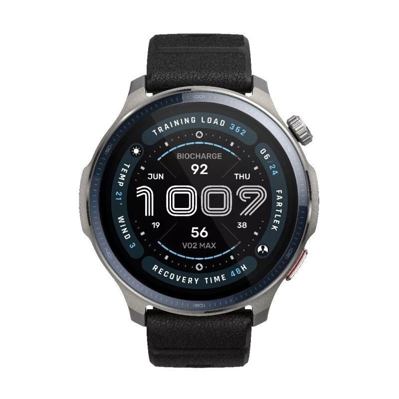 Amazfit Balance 2 3.81 cm (1.5") AMOLED Digital 480 x 480 pixels Touchscreen Grey Wi-Fi GPS (satellite)