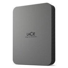Cietais disks HDD Lacie External HDD, , Mobile Drive Secure, STLR5000400, 5TB, USB-C, USB 3.2, Colour Space Gray, STLR50