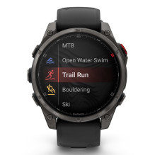 Sportinis laikrodis Garmin Fenix 8 Pro AMOLED - 47 mm Black (010-03198-01)