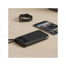 MediaRange Powerbank 10000mAh USB-C LC-Display Quickcharge
