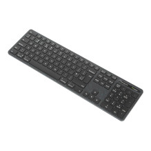 TARGUS EcoSmart - full size - antimicrobial - kabellos - Bluetooth 5.0. 2.4 GHz - QWERTY - Nordisch - Schwarz TARGUS EcoSmart - full size - antimicrobial - kabellos - Bluetooth 5.0. 2.4 GHz - QWERTY - Nordisch - Schwarz